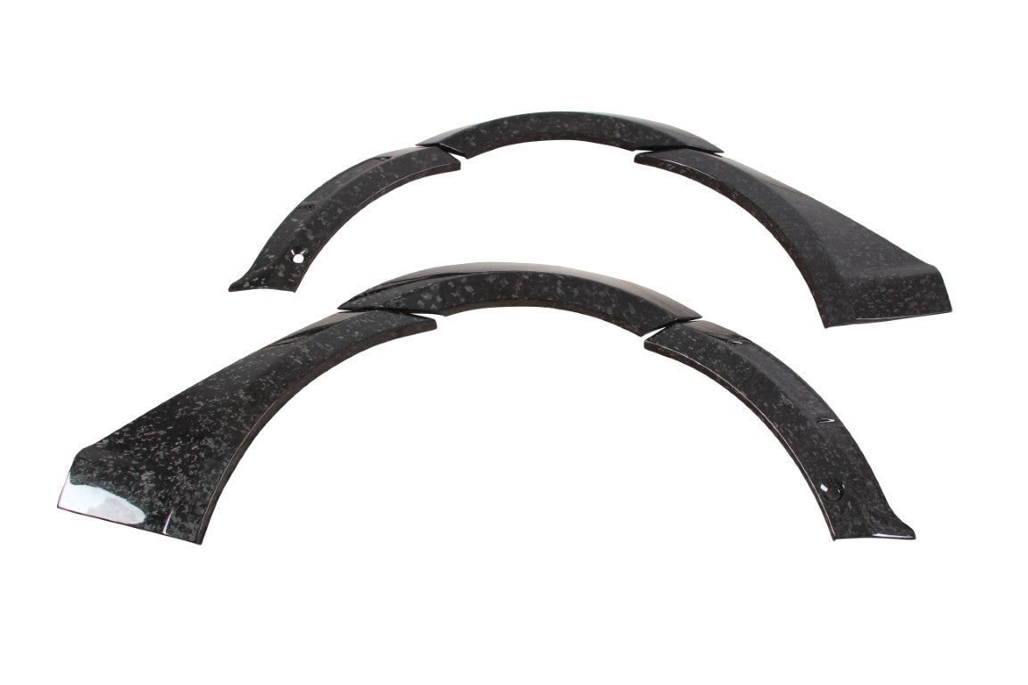 Aston Martin DBX Base 2021 2022 2023 2024 with Aftermarket Parts - Wheel Arches Dry Pre-preg Carbon Fiber from Ventus Veloce