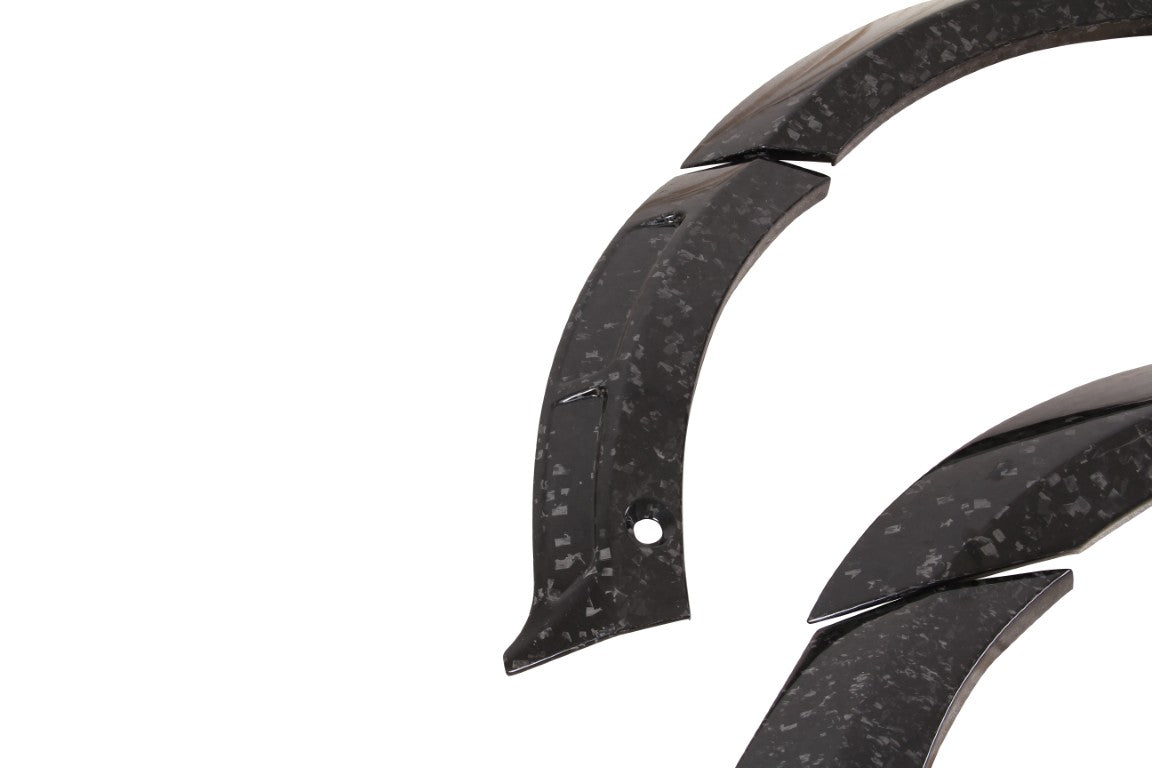 Aston Martin DBX Base 2021 2022 2023 2024 with Aftermarket Parts - Wheel Arches Dry Pre-preg Carbon Fiber from Ventus Veloce
