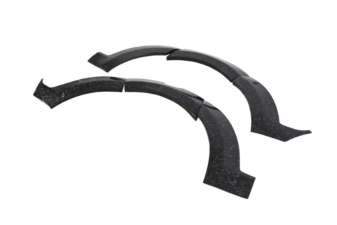 Aston Martin DBX Base 2021 2022 2023 2024 with Aftermarket Parts - Wheel Arches Dry Pre-preg Carbon Fiber from Ventus Veloce