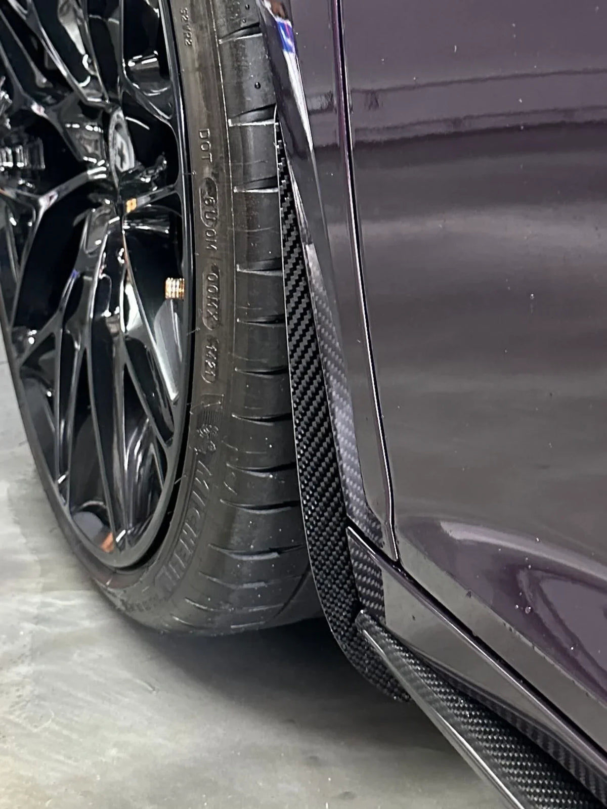 Audi R8 Gen 2 2017 2018 2019 2020 2021 2022 2023 Paintwork Without Compromising Style Front Arch Guards Carbon Fiber from Automotive Passion