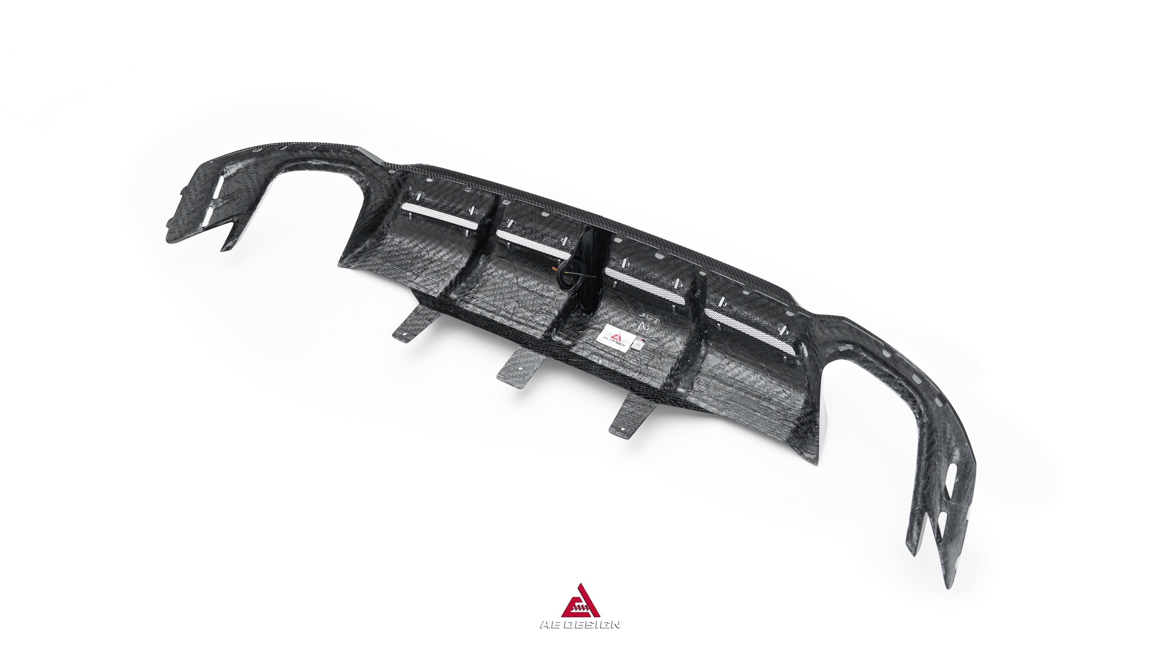Audi RS4 B9 B9.5 2018-ON with Aftermarket Parts - ART V2 Rear Diffuser Dry Pre-preg Carbon Fiber from ArmorExtend