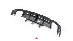 Audi RS4 B9 B9.5 2018-ON with Aftermarket Parts - ART V2 Rear Diffuser Dry Pre-preg Carbon Fiber from ArmorExtend