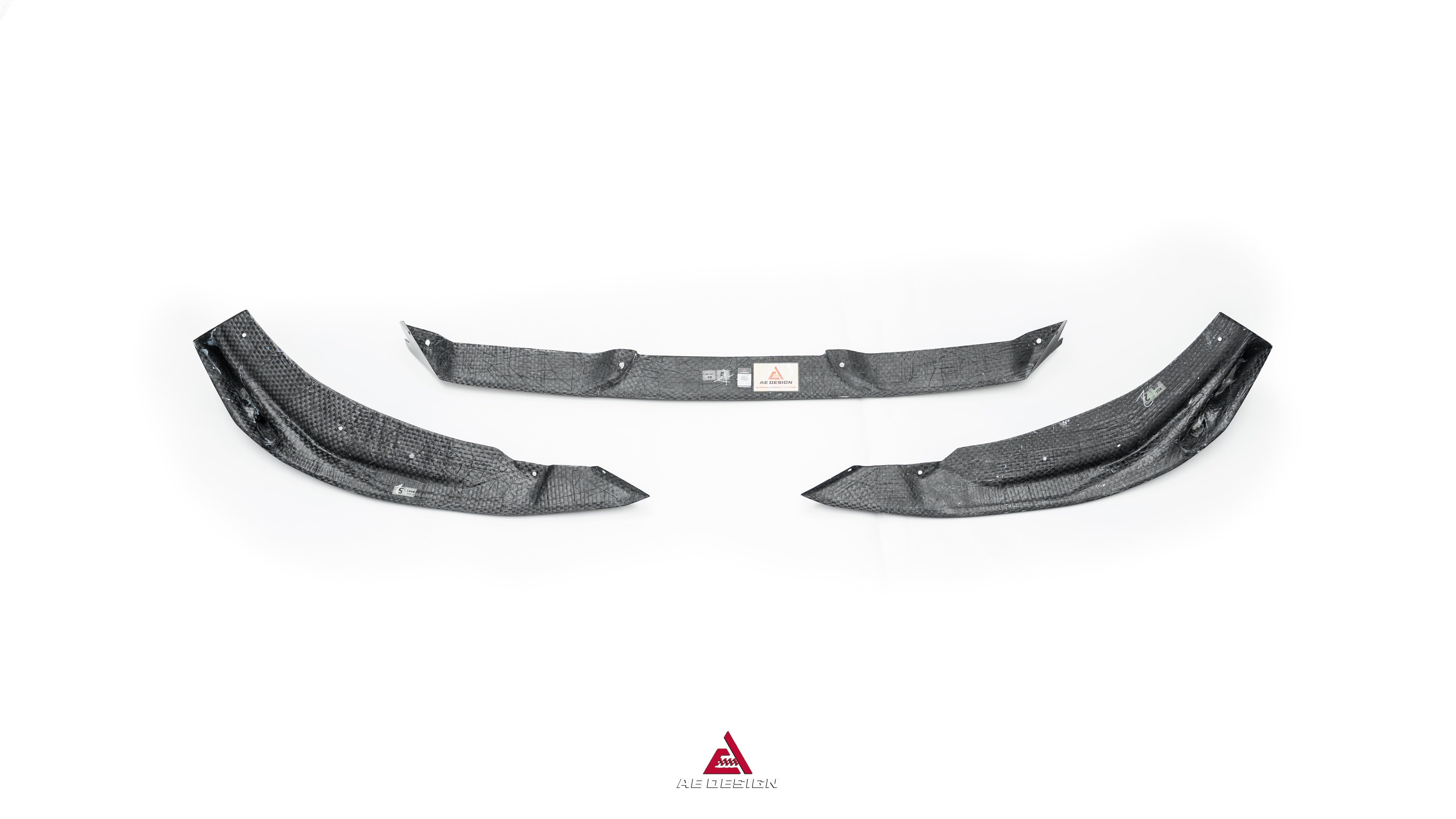 Audi RS4 B9 B9.5 2018-ON with Aftermarket Parts - ART V2 Front Lip Dry Pre-preg Carbon Fiber from ArmorExtend