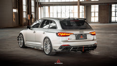 Audi RS4 B9 B9.5 2018-ON with Aftermarket Parts - ART V2 Rear Roof Spoiler Dry Pre-preg Carbon Fiber from ArmorExtend