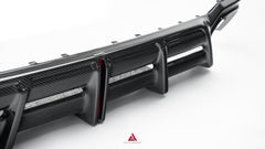 Audi RS4 B9 B9.5 2018-ON with Aftermarket Parts - ART V2 Rear Diffuser Dry Pre-preg Carbon Fiber from ArmorExtend