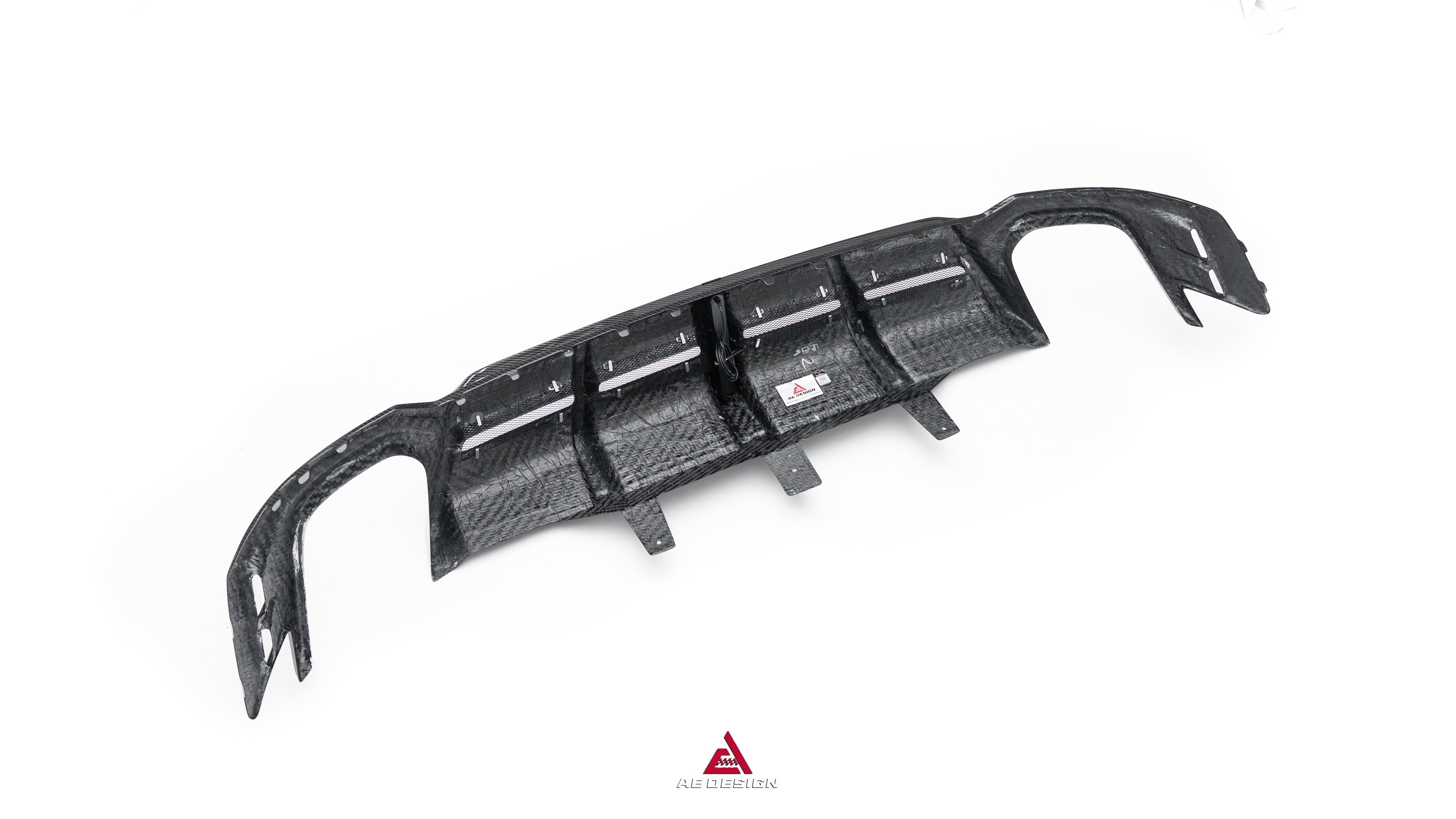 Audi RS4 B9 B9.5 2018-ON with Aftermarket Parts - ART V2 Rear Diffuser Dry Pre-preg Carbon Fiber from ArmorExtend