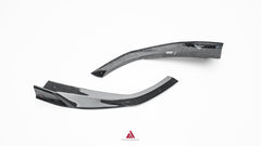 Audi RS4 B9 B9.5 2018-ON with Aftermarket Parts - ART V2 Rear Canards Dry Pre-preg Carbon Fiber from ArmorExtend