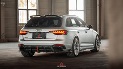 Audi RS4 B9 B9.5 2018-ON with Aftermarket Parts - ART V2 Rear Diffuser Dry Pre-preg Carbon Fiber from ArmorExtend