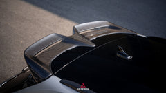 Audi RS4 B9 B9.5 2018-ON with Aftermarket Parts - ART V2 Rear Roof Spoiler Dry Pre-preg Carbon Fiber from ArmorExtend