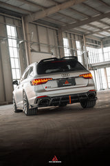 Audi RS4 B9 B9.5 2018-ON with Aftermarket Parts - ART V2 Rear Diffuser Dry Pre-preg Carbon Fiber from ArmorExtend
