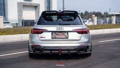 Audi RS4 B9 B9.5 2018-ON with Aftermarket Parts - ART V2 Rear Roof Spoiler Dry Pre-preg Carbon Fiber from ArmorExtend