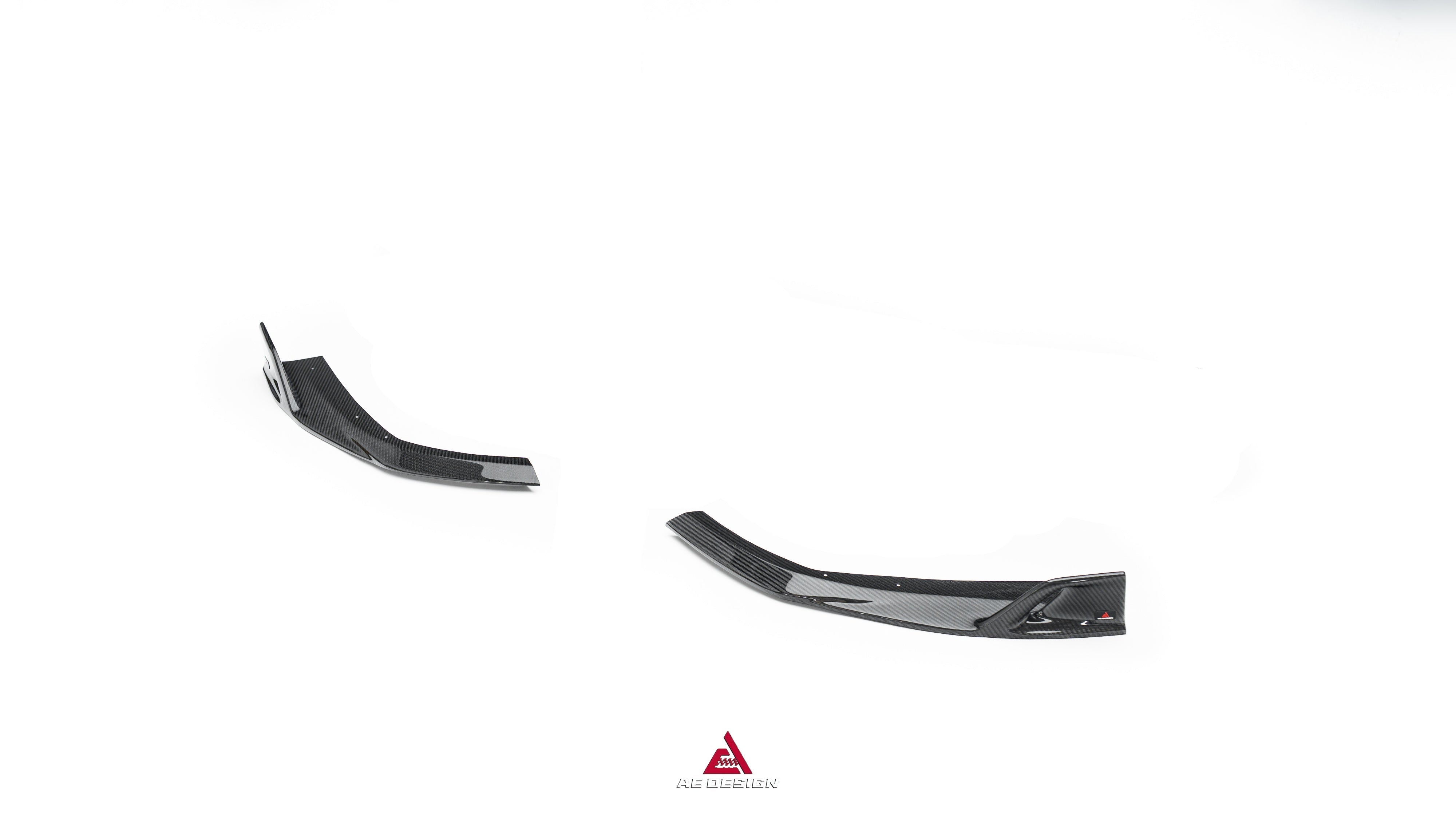 Audi RS4 B9 B9.5 2018-ON with Aftermarket Parts - ART V2 Rear Canards Dry Pre-preg Carbon Fiber from ArmorExtend
