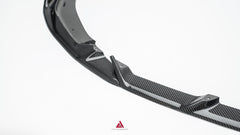 Audi RS4 B9 B9.5 2018-ON with Aftermarket Parts - ART V2 Front Lip Dry Pre-preg Carbon Fiber from ArmorExtend