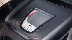 Audi RS4 B9 B9.5 2018-ON & S4 / A4 / A4 Allroad / A4 Avant B9 B9.5 2017-ON with Aftermarket Parts - ART Vented Transparent Glass V2 Hood Bonnet Dry Pre-preg Carbon Fiber from ArmorExtend