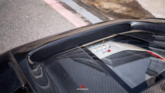Audi RS4 B9 B9.5 2018-ON & S4 / A4 / A4 Allroad / A4 Avant B9 B9.5 2017-ON with Aftermarket Parts - ART Vented Transparent Glass V2 Hood Bonnet Dry Pre-preg Carbon Fiber from ArmorExtend