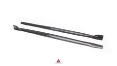 Audi RS4 B9 B9.5 2018-ON with Aftermarket Parts - ART Side Skirts Dry Pre-preg Carbon Fiber from ArmorExtend