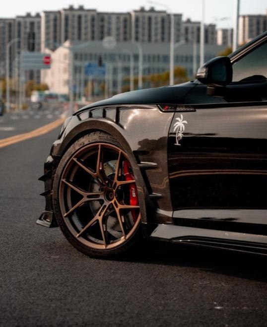 Audi RS5 B9 / B9.5 2017 2018 2019 2020 2021 2022 2023 2024?with Aftermarket Parts - AE Style?Front Fenders Carbon Fiber from ArmorExtend