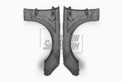 Audi S4 / A4 B9.5 2020 2021 2022 2023 2024 with Aftermarket Parts - AE Style Front Fenders Carbon Fiber from ArmorExtend