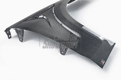 Audi S4 / A4 B9.5 2020 2021 2022 2023 2024 with Aftermarket Parts - AE Style Front Fenders Carbon Fiber from ArmorExtend