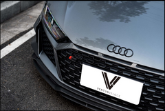 Audi R8 Gen 2 Facelift 2020 2021 2022 2023 with Aftermarket Parts - Front Lip Carbon Fiber / FRP from Ventus Veloce