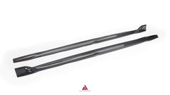 Audi RS5 B9.5 2020 2021 2022 2023 2024 2025 with Aftermarket Parts - ART V2 Style Side Skirts Dry Pre-preg Carbon Fiber from ArmorExtend