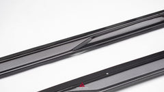 Audi RS5 B9.5 2020 2021 2022 2023 2024 2025 with Aftermarket Parts - ART V2 Style Side Skirts Dry Pre-preg Carbon Fiber from ArmorExtend