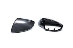 Audi RS7 RS6 S7 S6 A7 A6 C8 2020-ON (Left Hand Drive Only) with Aftermarket Parts - With Blind Assist & Without Blind Assist Mirror Caps Dry Pre-preg Carbon Fiber from Ventus Veloce