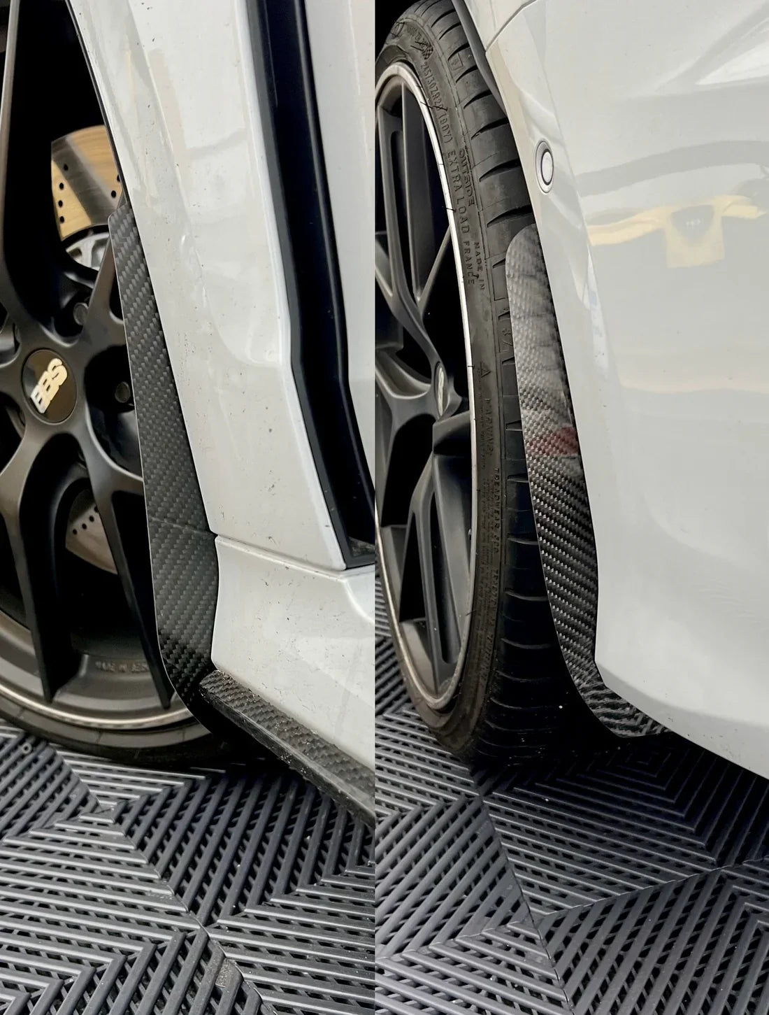 Audi RS3 8Y 8Y.5 2021-ON with Aftermarket Parts - Front & Rear Arch Guards Dry Pre-preg Carbon Fiber / ABS from Automotive Passion