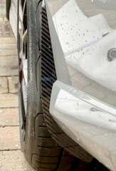 Audi RS3 S3 A3 8V 8V.5 2014 2015 2016 2017 2018 2019 2020 with Aftermarket Parts -&nbsp;Front Arch Guards&nbsp;Dry Pre-preg Carbon Fiber / ABS from Automotive Passion