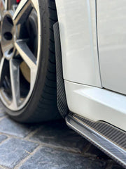 TTRS TTS MK3 8S 2016 2017 2018 2019 2020 2021 2022 2023 with Aftermarket Parts - Front Arch Guards Dry Pre-preg Carbon Fiber / ABS from Automotive Passion