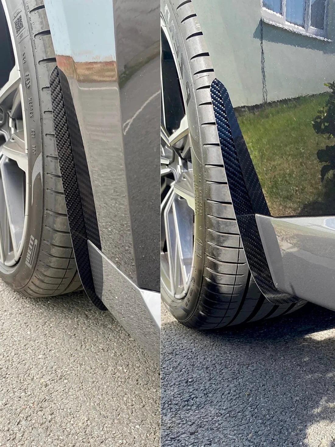 BMW 2 Series M240i 230i G42 2022-ON with Aftermarket Parts - Front & Rear Arch Guards Dry Pre-preg Carbon Fiber / ABS from Automotive Passion