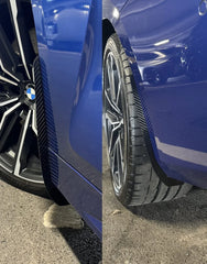 BMW 4 Series M440 430 G22 G23 2020-ON with Aftermarket Parts - Front & Rear Arch Guards Dry Pre-preg Carbon Fiber / ABS from Automotive Passion