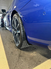 BMW 4 Series M440 430 G22 G23 2020-ON with Aftermarket Parts - Front & Rear Arch Guards Dry Pre-preg Carbon Fiber / ABS from Automotive Passion