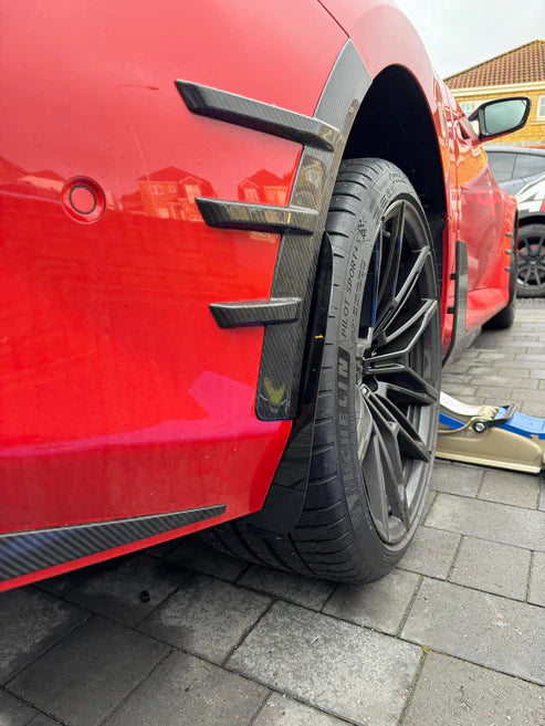 BMW M2CS M2 G87 2023-ON with Aftermarket Parts - Front & Rear Arch Guards Dry Pre-preg Carbon Fiber / ABS from Automotive Passion