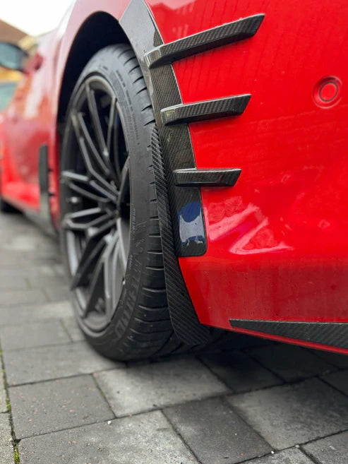 BMW M2CS M2 G87 2023-ON with Aftermarket Parts - Front & Rear Arch Guards Dry Pre-preg Carbon Fiber / ABS from Automotive Passion