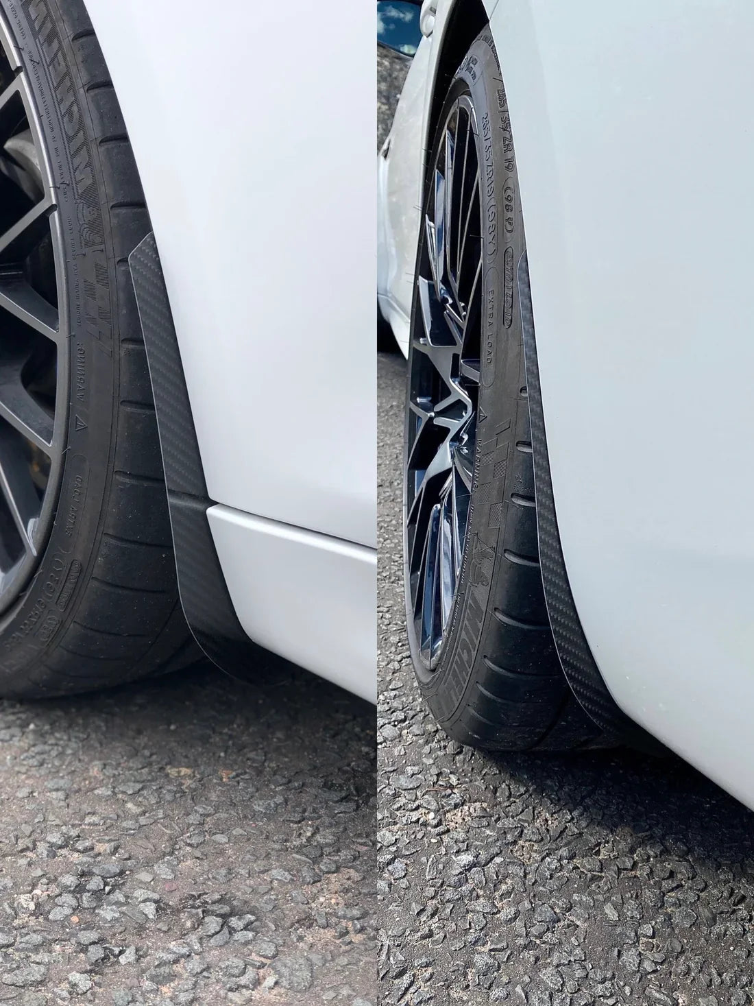 BMW M2 M2C F87 2016 2017 2018 2019 2020 2021 with Aftermarket Parts - Front & Rear Arch Guards Dry Pre-preg Carbon Fiber / ABS from Automotive Passion