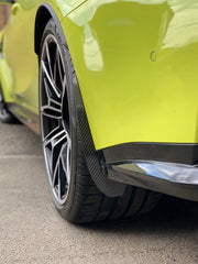 BMW M3 G80 G81 2021-ON with Aftermarket Parts - Front & Rear Arch Guards Dry Pre-preg Carbon Fiber / ABS from Automotive Passion