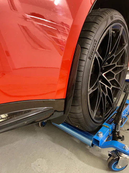 BMW M4 G82 G83 2021-ON with Aftermarket Parts - Front & Rear Arch Guards Dry Pre-preg Carbon Fiber / ABS from Automotive Passion