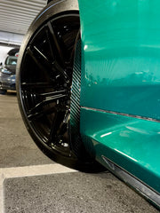 BMW M5 G90 G99 2025-ON with Aftermarket Parts - Front Arch Guards Dry Pre-preg Carbon Fiber / ABS from Automotive Passion