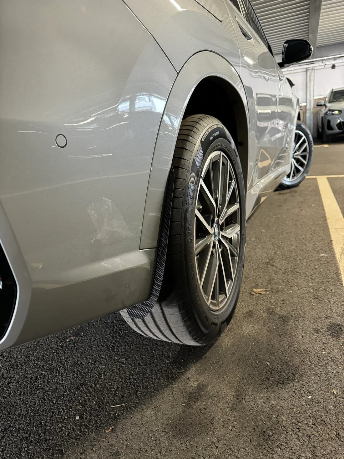 BMW X1 M35i xDrive30e xDrive25e xDrive23d xDrive20d xDrive23i sDrive18d sDrive20i sDrive18i sDrive16i U11 U12 2023-ON with Aftermarket Parts - Front & Rear Arch Guards Dry Pre-preg Carbon Fiber / ABS from Automotive Passion