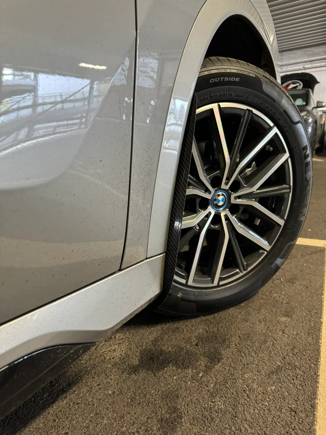 BMW X1 M35i xDrive30e xDrive25e xDrive23d xDrive20d xDrive23i sDrive18d sDrive20i sDrive18i sDrive16i U11 U12 2023-ON with Aftermarket Parts - Front & Rear Arch Guards Dry Pre-preg Carbon Fiber / ABS from Automotive Passion