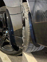 BMW X3 M50i/30i xDrive G45 2025-ON with Aftermarket Parts - Front & Rear Arch Guards Dry Pre-preg Carbon Fiber / ABS from Automotive Passion