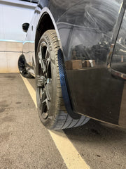 BMW X3 M50i/30i xDrive G45 2025-ON with Aftermarket Parts - Front & Rear Arch Guards Dry Pre-preg Carbon Fiber / ABS from Automotive Passion