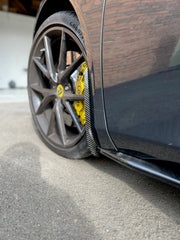 Lotus Emira 3.6 V6 2.0 Four-cylinder 2022-ON with Aftermarket Parts - Front & Rear Arch Guards Dry Pre-preg Carbon Fiber / ABS from Automotive Passion
