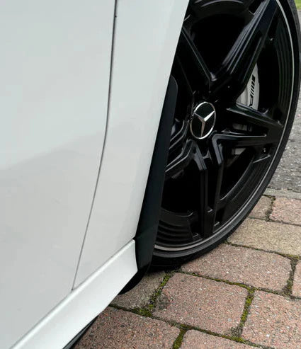 Mercedes Benz AMG A45 A35 A220 W177 2019-ON with Aftermarket Parts - Front Arch Guards Dry Pre-preg Carbon Fiber / ABS from Automotive Passion
