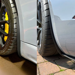 Porsche 718 982 Cayman Base/S/T/GTS/GT4 & Boxster Base/S/T/GTS 2017-ON with Aftermarket Parts - Front & Rear Arch Guards Dry Pre-preg Carbon Fiber / ABS from Automotive Passion