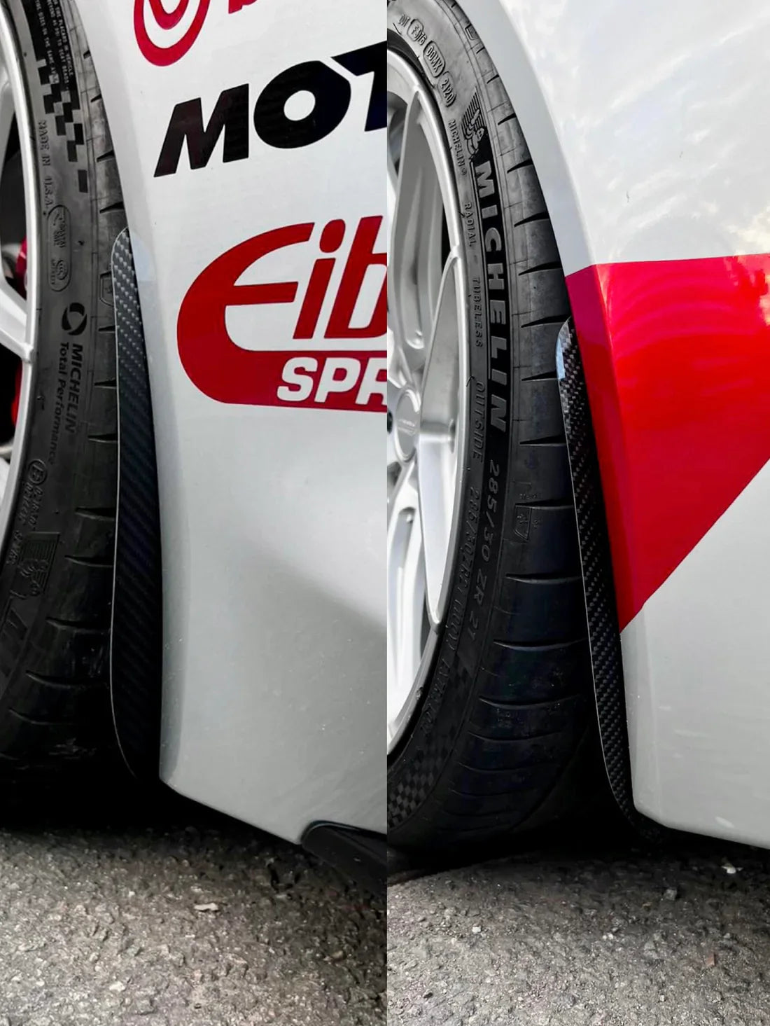 Toyota Supra MK5 A90 A91 3.0 2.0 2020-ON with Aftermarket Parts - Front & Rear Arch Guards Dry Pre-preg Carbon Fiber / ABS from Automotive Passion