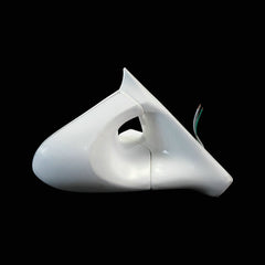 Nissan R32 Skyline GTR 1989 1990 1991 1992 1993 1994 & R32 Skyline GTS 1989 1990 1991 1992 1993 1994 with Aftermarket Parts - GND-R Style Mirror (Right Hand Drive Vehicle) Carbon Fiber / FRP from EPR USA