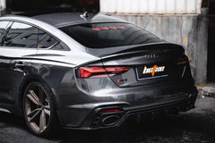 Audi RS5 B9.5 2020-ON with Aftermarket Parts - Rear Diffuser Pre-preg Carbon Fiber from BCTXE Tuning