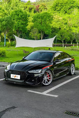 Audi RS5 B9.5 2020-ON with Aftermarket Parts - Front Lip Pre-preg Carbon Fiber from BCTXE Tuning